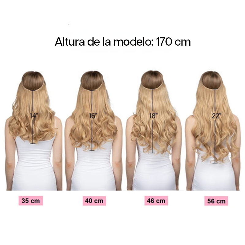 Extensión Rapunzel Hair - Roses Jolie