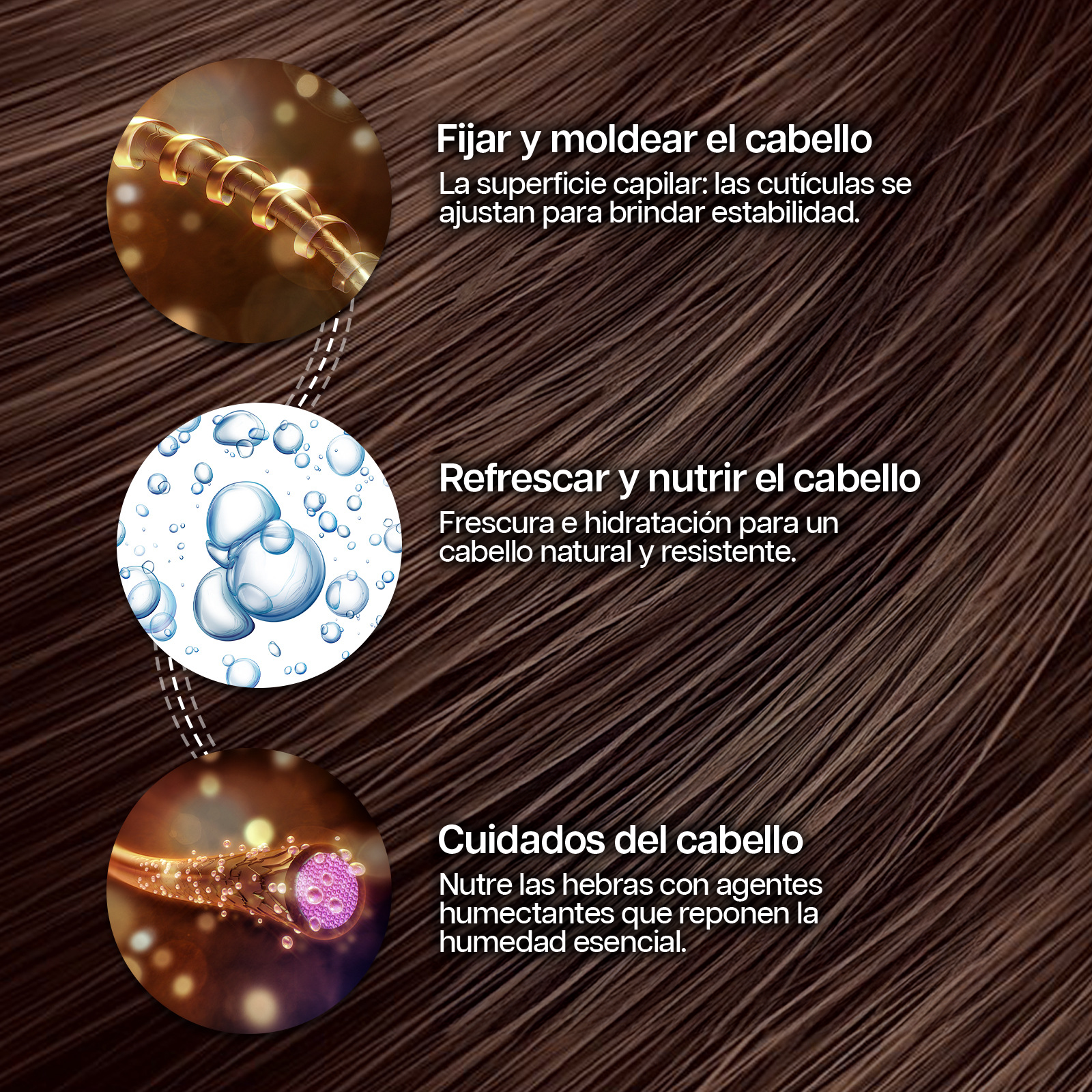 Spray para volumen y brillo del cabello Fluffy Hair - Roses Jolie