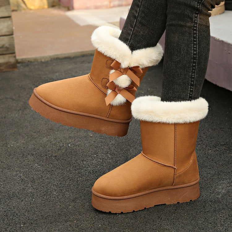 Bota con Interior de Lana Soft Winter para Mujer – Roses Jolie